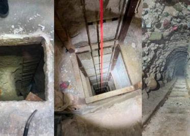 Descubren narcotúnel de México a EU Descubren narcotúnel de México a EU