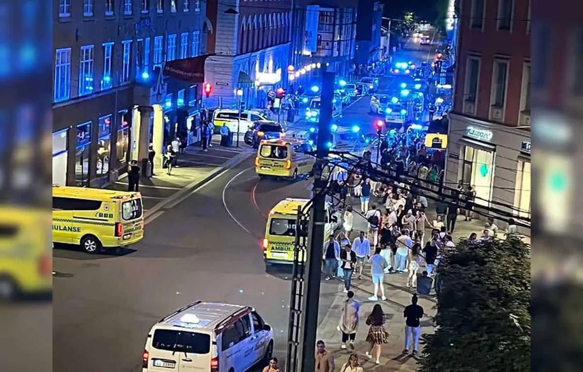 Tiroteo en bar de Noruega deja dos muertos y varios heridos