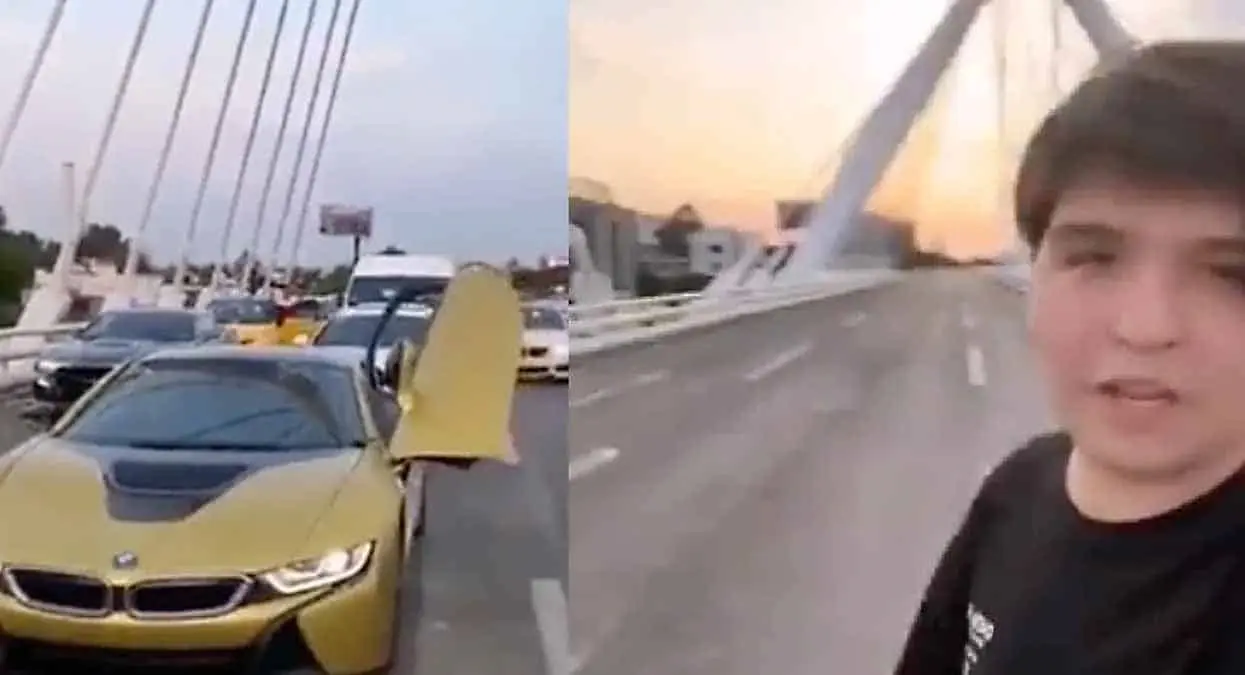 Poderoso caballero: tiktoker paga y cierra calzada en Guadalajara