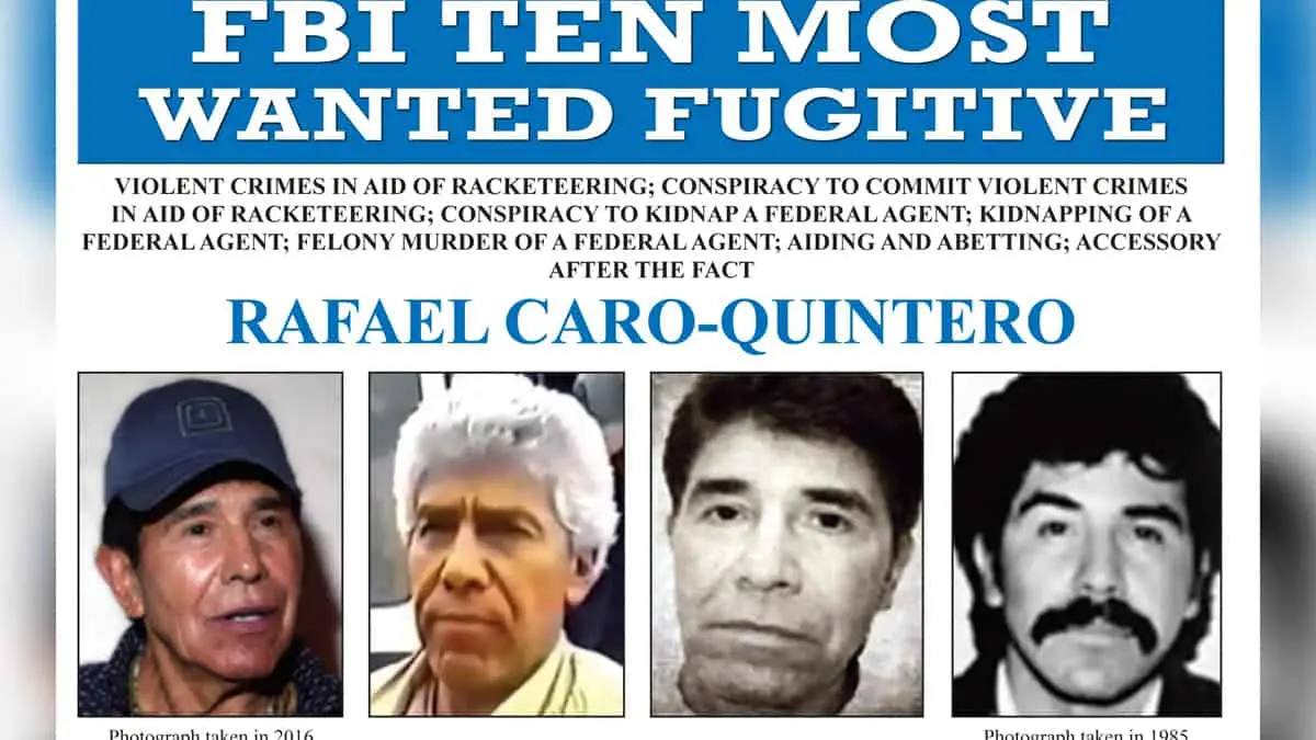 Detienen a Rafael Caro Quintero