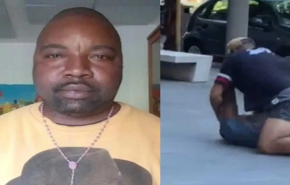 VIDEO FUERTE. Hombre asesina a vendedor nigeriano en plena calle