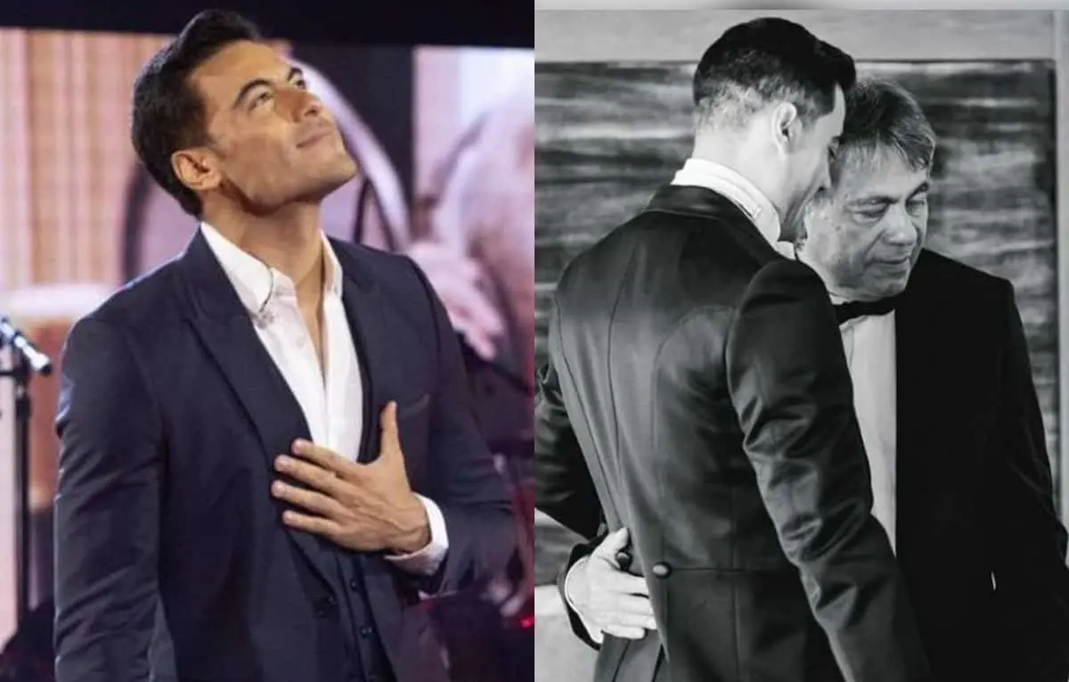Carlos Rivera despide a su padre con emotivo mensaje