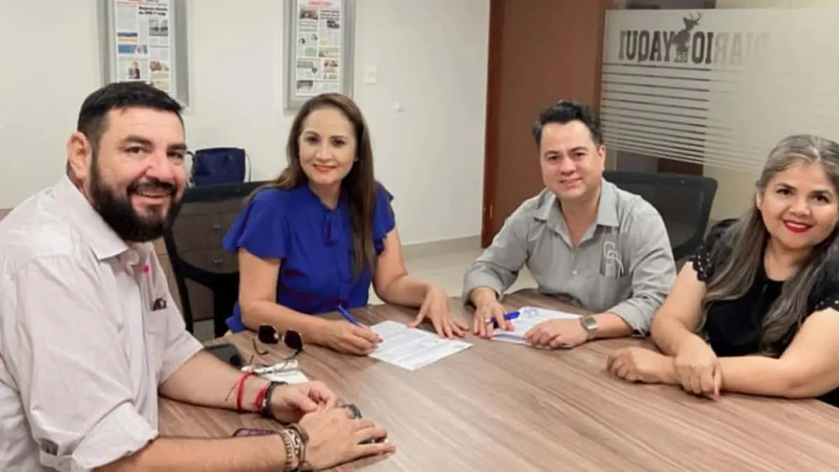 Firman convenio de colaboración Club Yaquis y Diario del Yaqui
