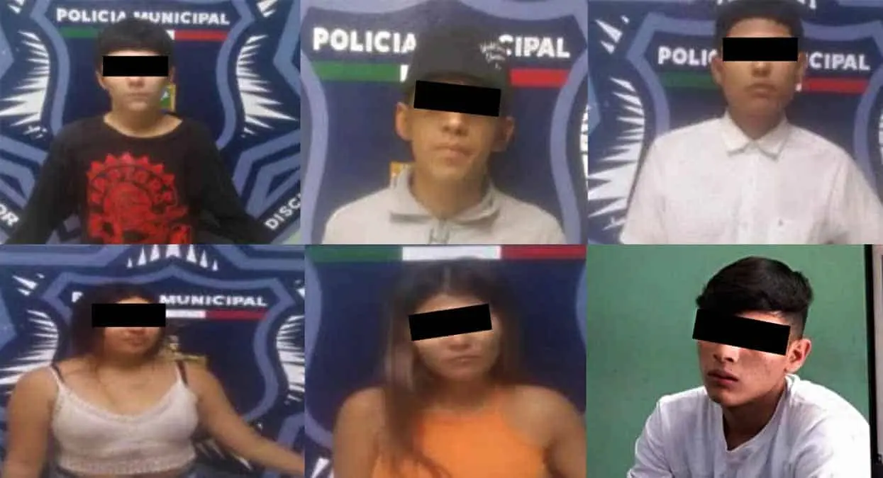 “Caen” jóvenes infractores