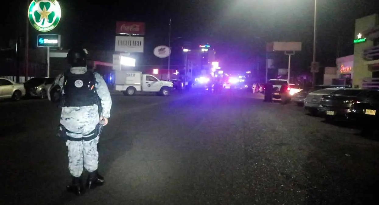 Ejecutan a uno saliendo de céntrico bar