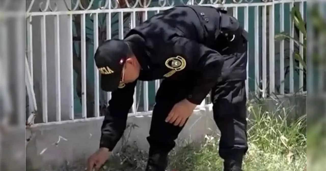VIDEO. Extorsionador iba a dejar bomba y el brazo salió volando