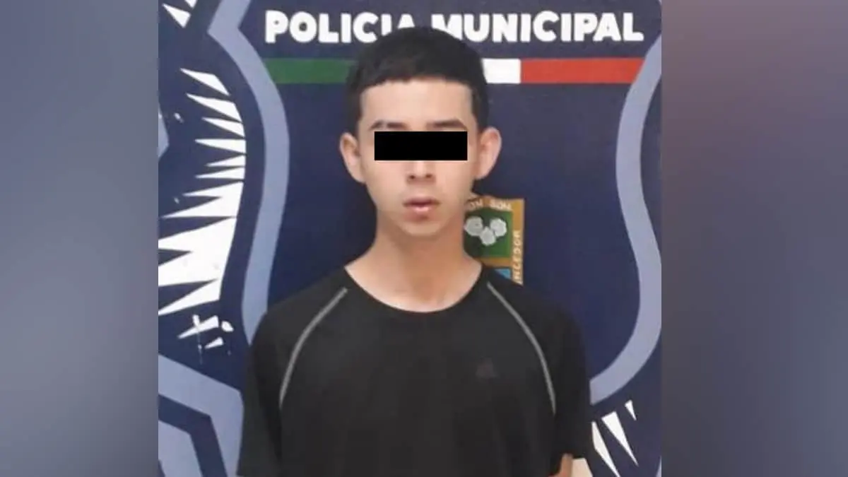 Lo detienen por golpear a su mamá