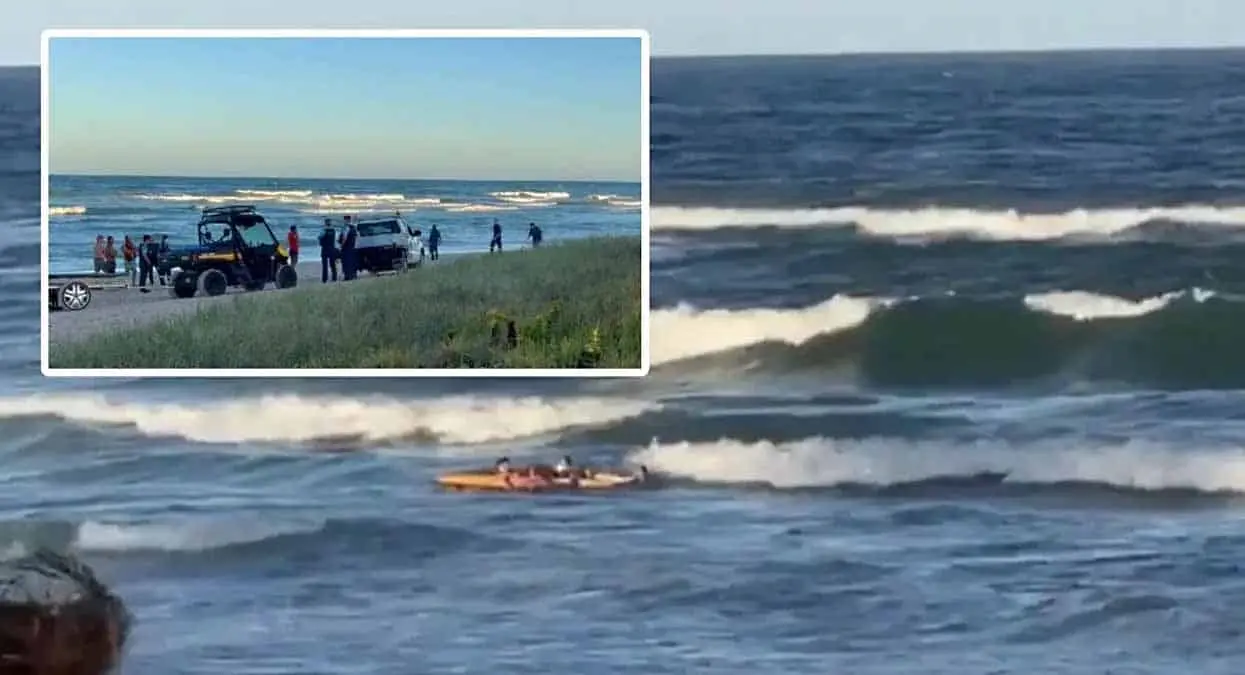 Padre se ahoga en el mar tratando de salvar a su hija