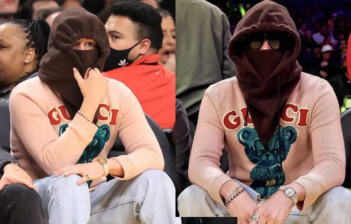 Bad Bunny reaparece con el rostro cubierto tras polémica con fan