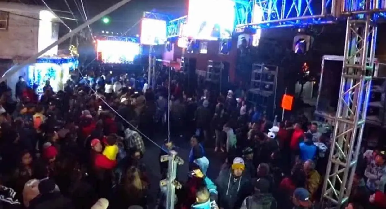Da último suspiro bailando cumbia