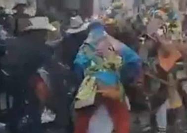 Video. Asesinan a participante de carnaval