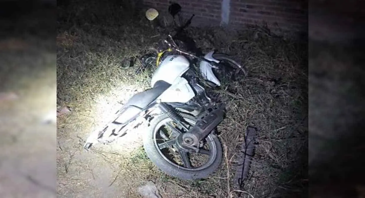 Recuperan motocicleta robada