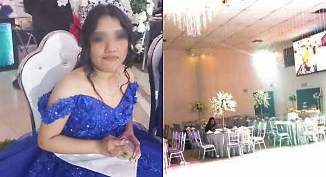 Invitados dejan plantada a quinceañera en su fiesta y comunidad facebookera le responde
