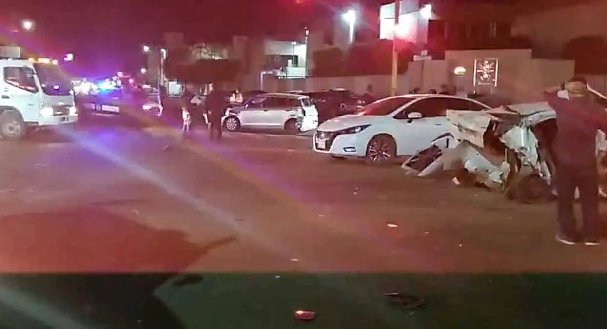 Muere mujer que quedó prensada en accidente del Centro