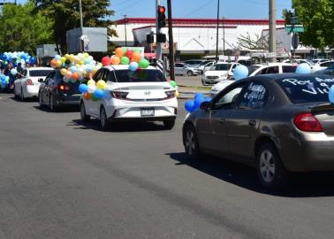 Realizan caravana por autismo