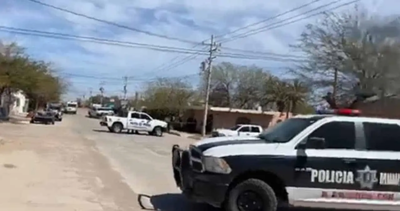 Intentan levantar a policía de Caborca y terminan muertos