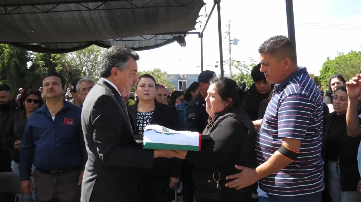 En Cajeme, despiden a policías asesinados