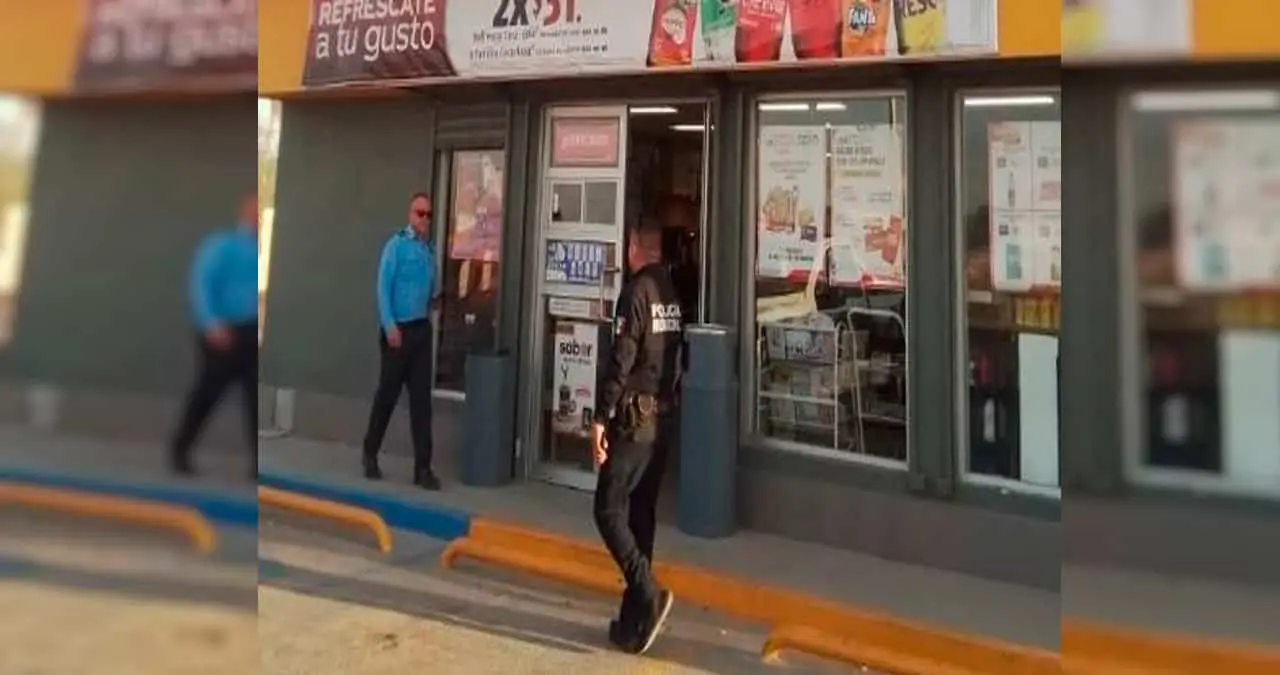 Asaltan tienda de autoservicio de la Central de Abastos