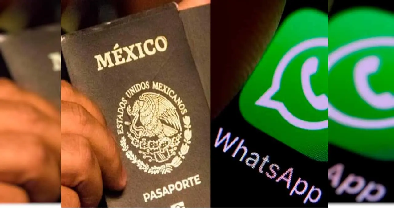 Pasaporte vía WhatsApp; paso a paso para tramitar el documento
