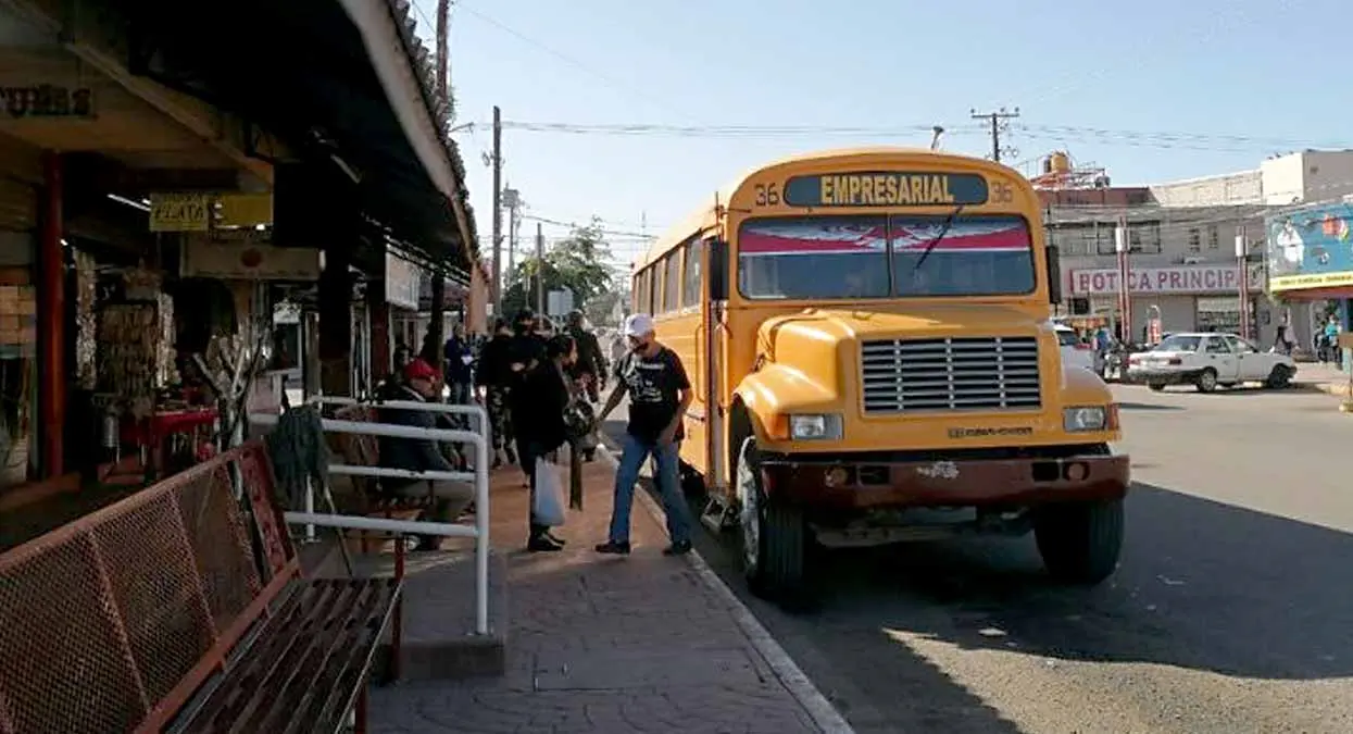 Buscan solución para transporte en Navojoa