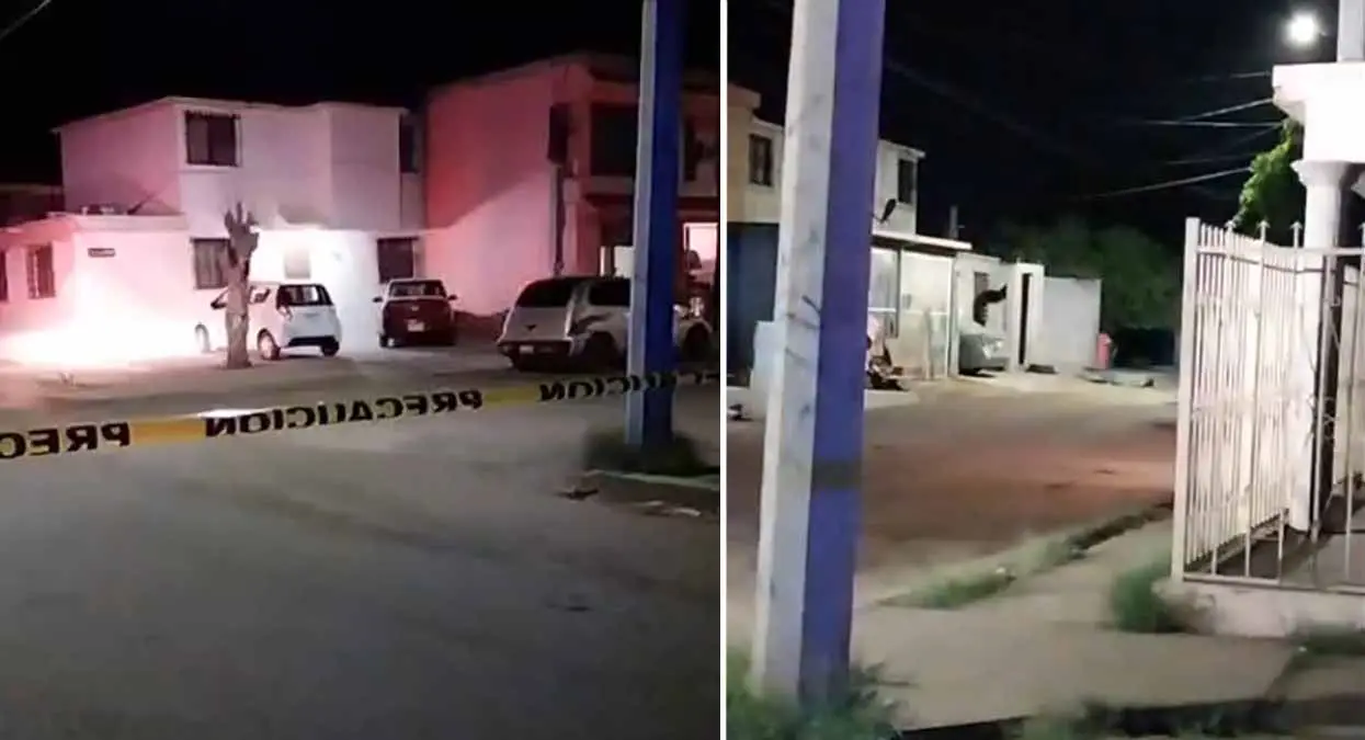 Ejecutan a una pareja en la colonia Valle Dorado en Ciudad Obregón