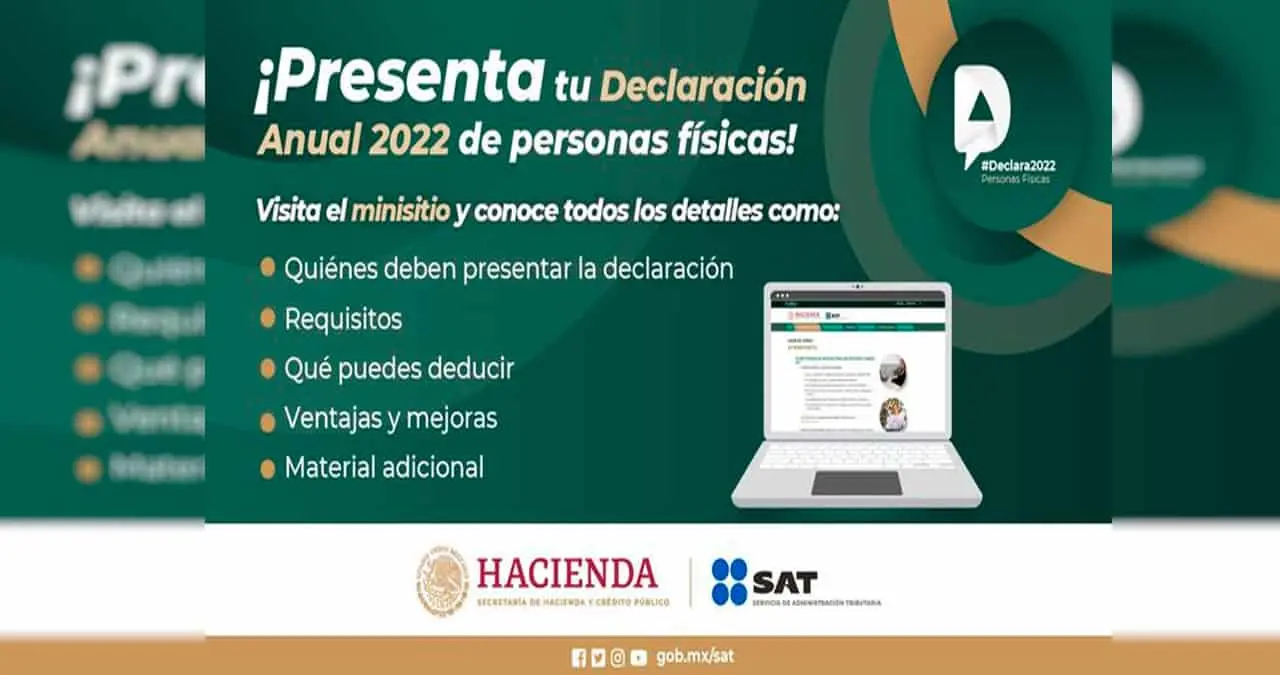 SAT: ¡Agárrate! ¡Esto es lo que debes pagar si no has presentado tu declaración anual 2022!