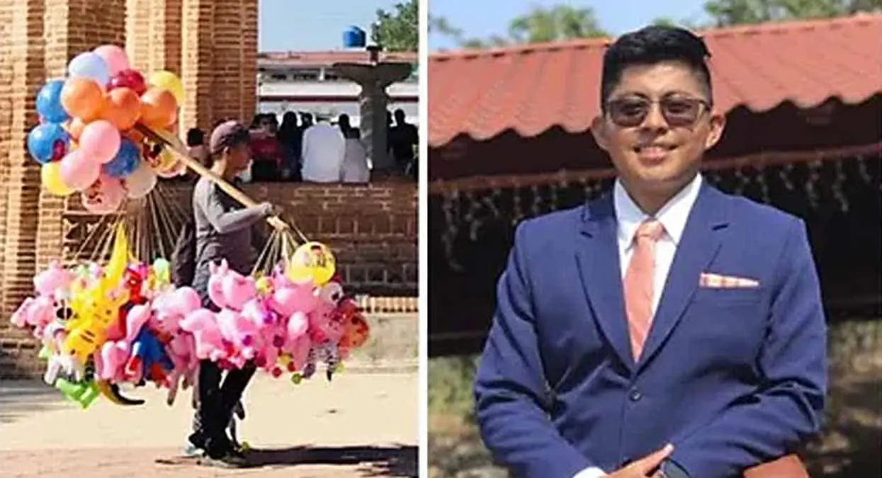 Se burlaban del vendedor de globos y ahora es graduado universitario