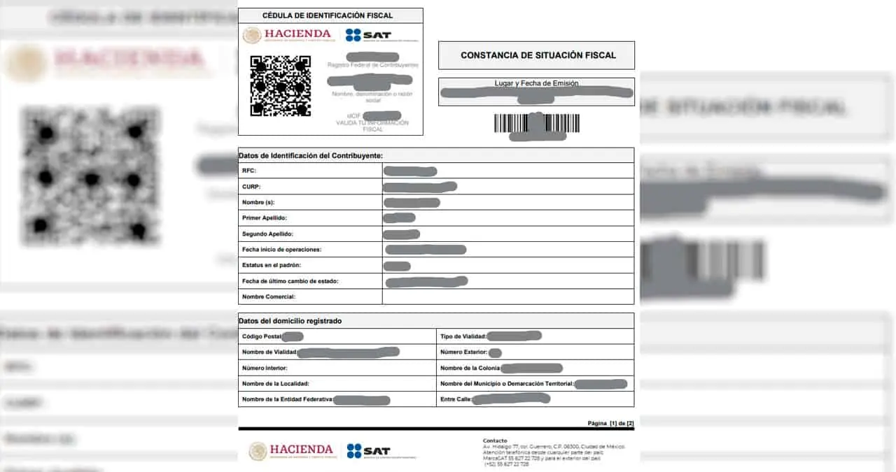 SAT: Constancia de situación fiscal. ¿Sabes cómo y dónde tramitarla?