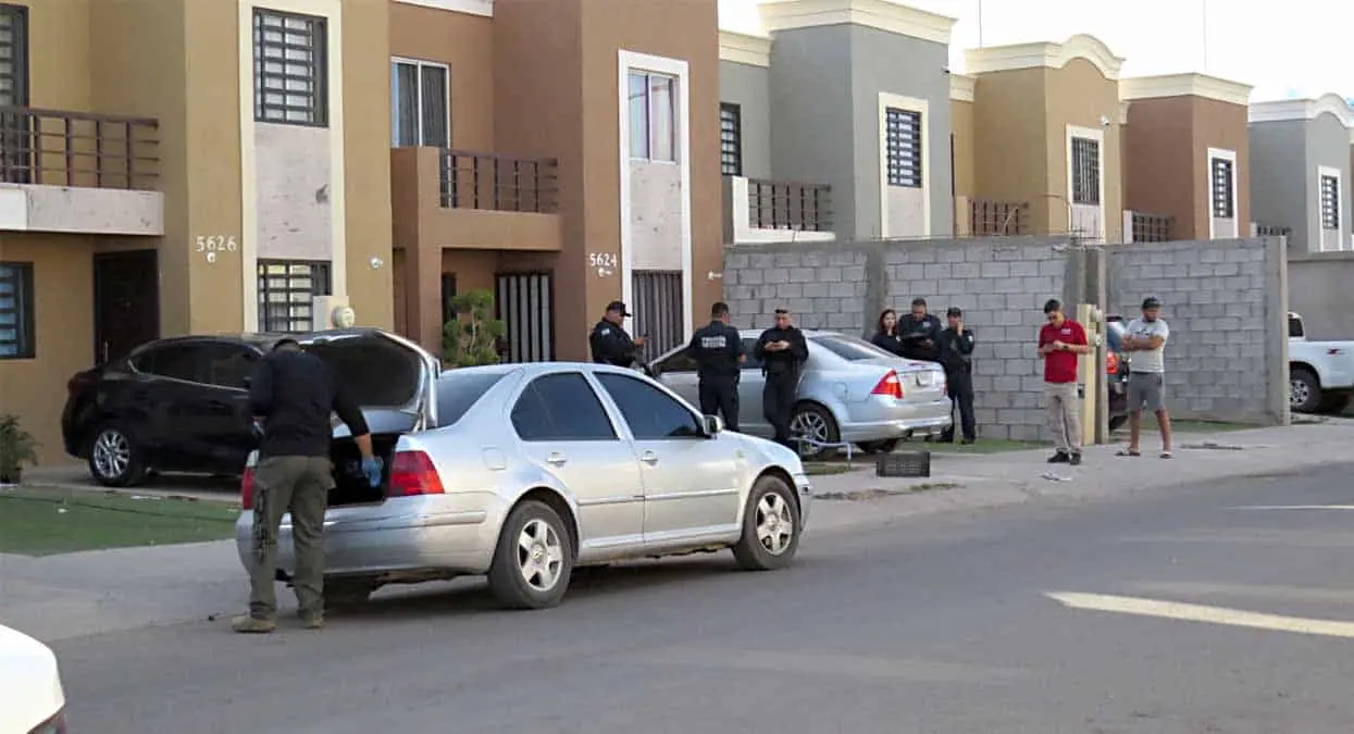 Disparan contra automóvil en fraccionamiento de Ciudad Obregón