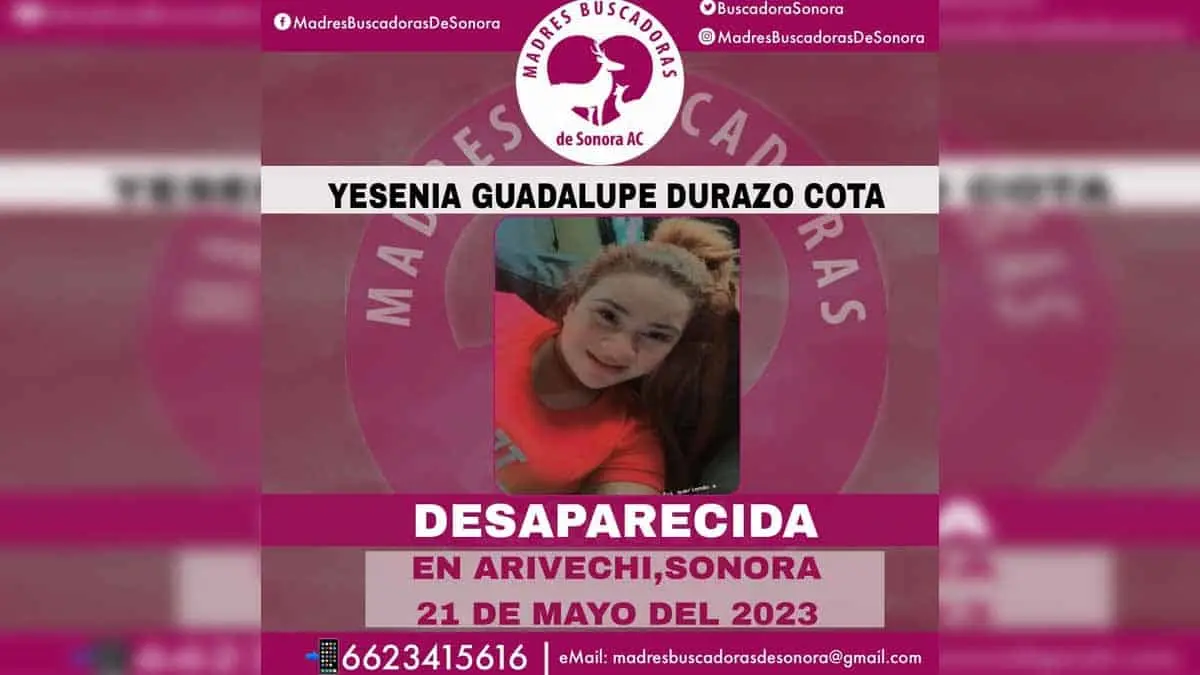 Denuncian desaparición de Madre Buscadora en Sonora