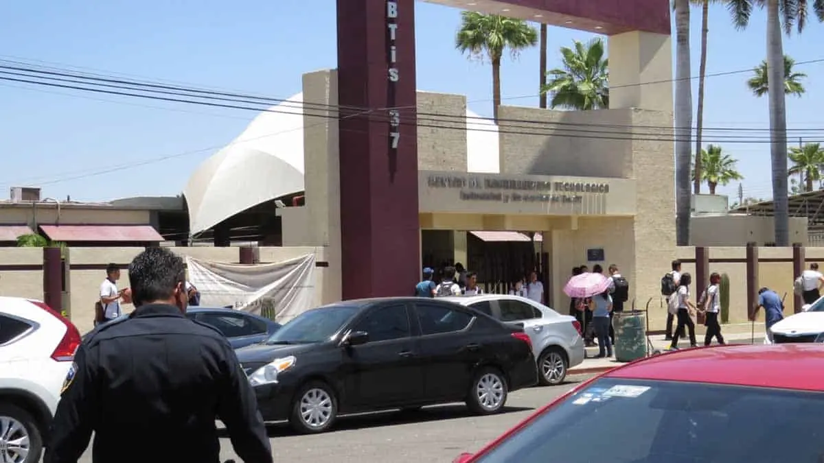 Pánico en CBTis 37 por amenaza de atentado