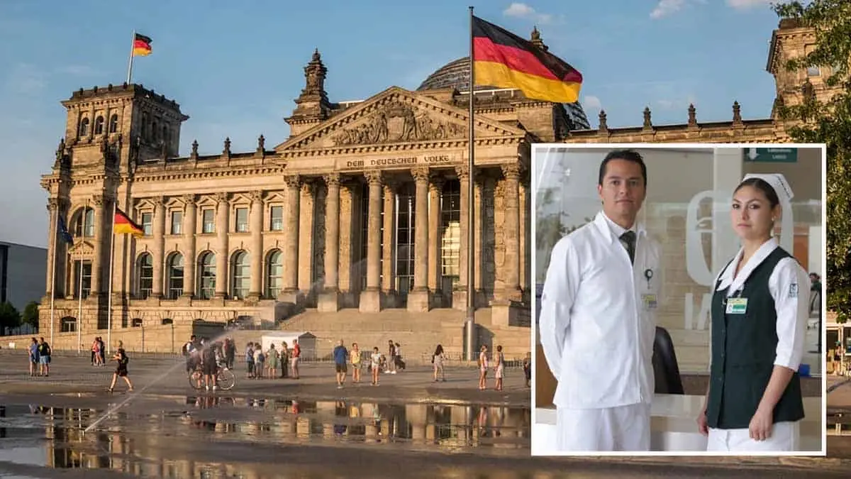 Alemania ofrece trabajo a enfermeros mexicanos. Conoce los requisitos