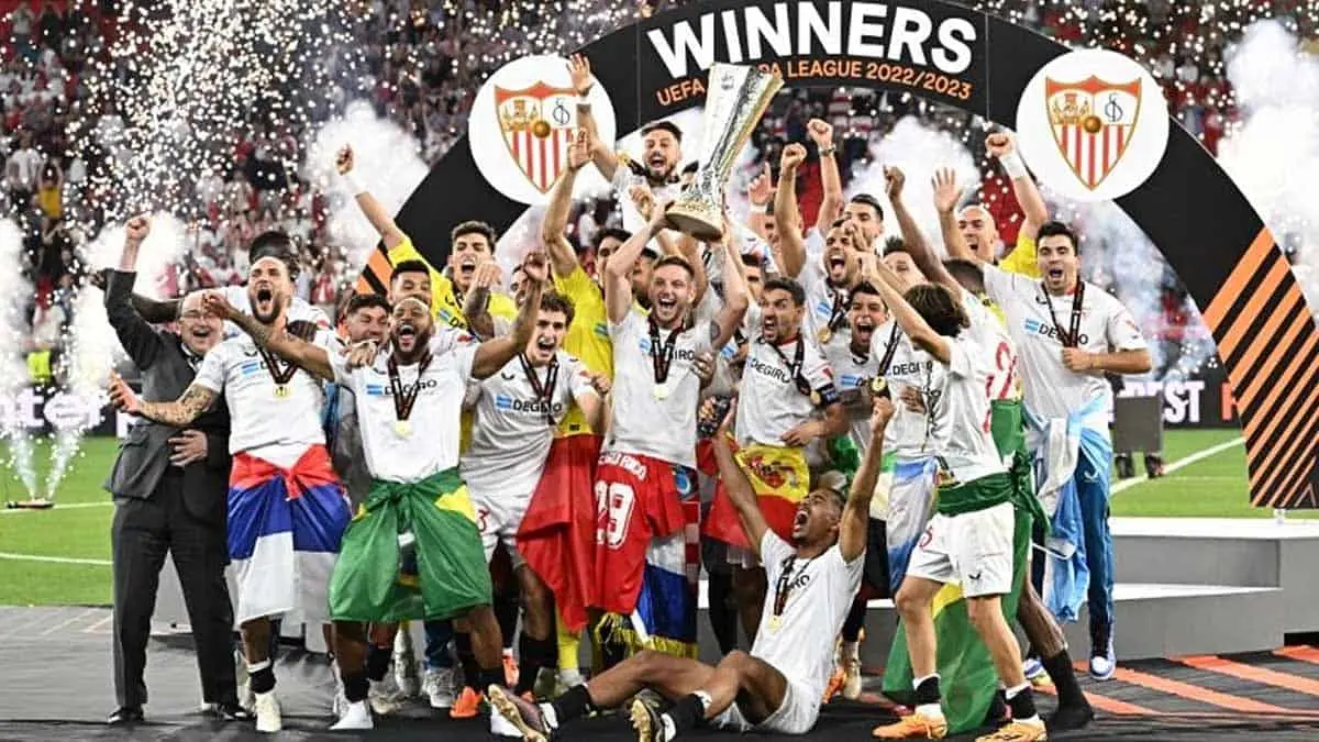 Sevilla es campeón de la UEFA Europa League 2022-2023