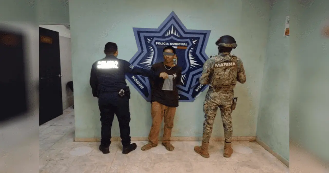 Lo detienen con droga en el Centro de Ciudad Obregón