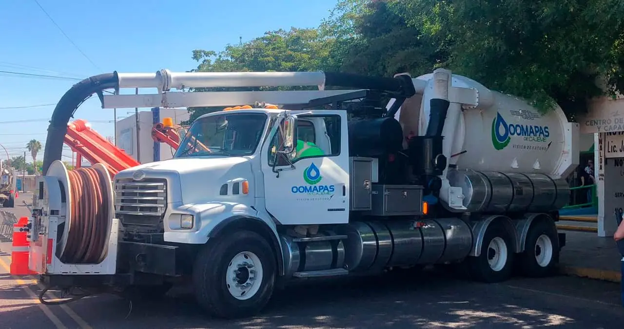 Oomapasc estrena unidades de desazolve