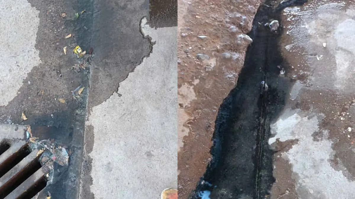 Cajemenses viven entre las aguas negras