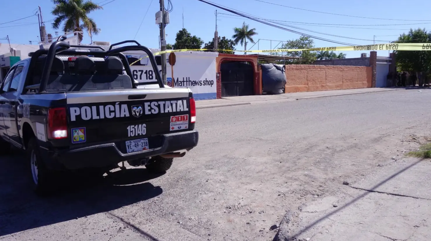 Tirotean vivienda en Cajeme