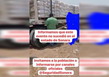 Agresión a chofer que transportaba sal no ocurrió en Sonora: SSP. Aquí te decimos dónde