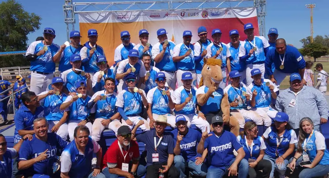 Potros Itson campeón nacional universitario de beisbol