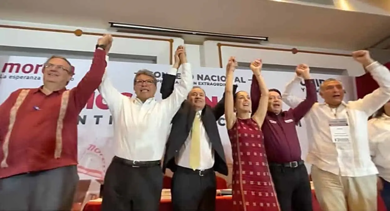 Corcholatas acuerdan unidad y encuestas para definir candidato rumbo al 2024
