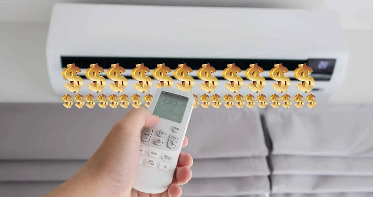 ¿Cuánto cuesta tener aire acondicionado en casa?
