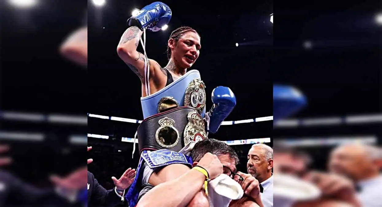 VIDEO | Descomunal KO de Alejandra “Rockera” Guzmán ante Ramla Ali