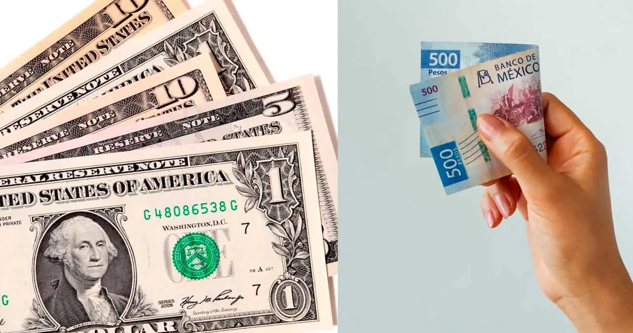 El dólar sube frente al peso mexicano este viernes 23 de junio de 2023