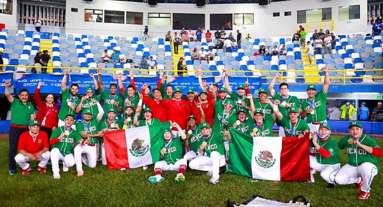 México gana histórica medalla de oro en beisbol centroamericano