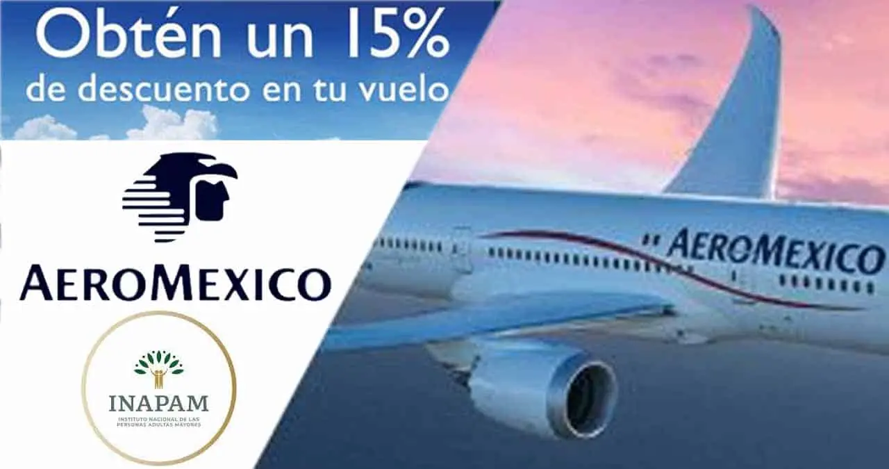 Estos son los requisitos para que puedas viajar con descuento en Aeroméxico