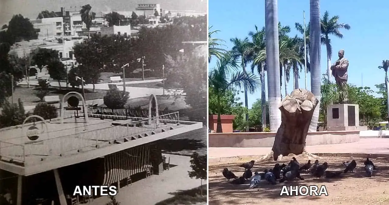 Plaza Lázaro Cárdenas, un espacio emblemático del Cajeme de ayer y de hoy