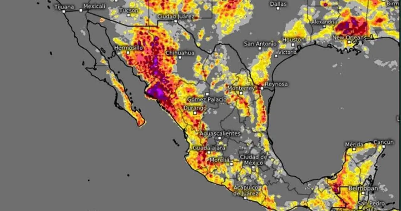 Se pronostican lluvias para esta tarde-noche en Sonora