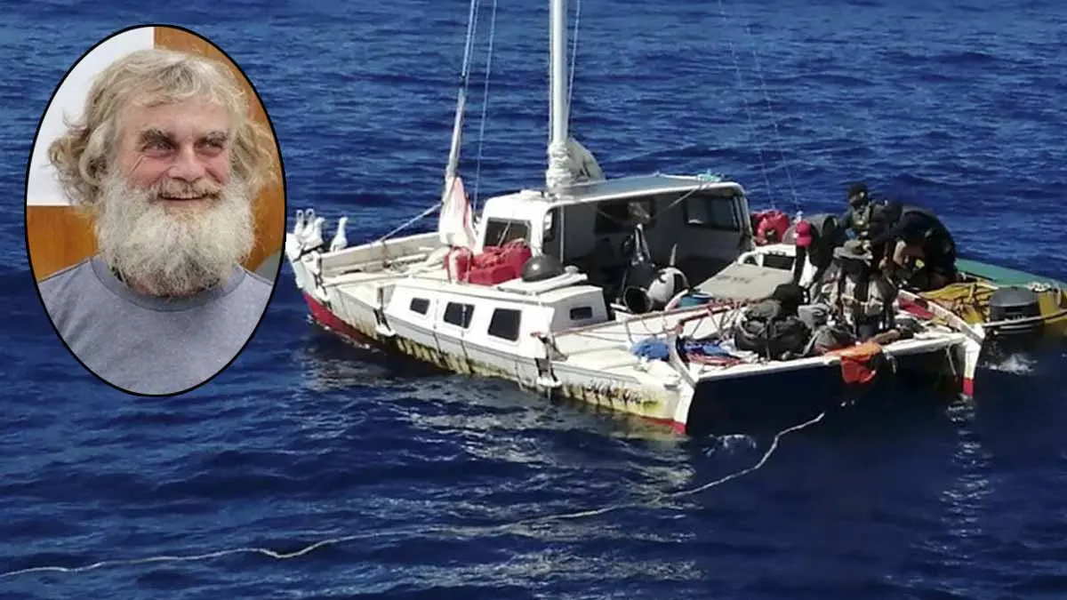 Regularizan situación migratoria a náufrago australiano que fue rescatado por buque atunero Tuny