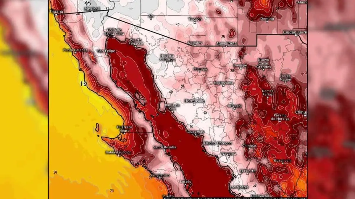 CLIMA EN SONORA. Seguirán las lluvias en el estado… pero calor no cede