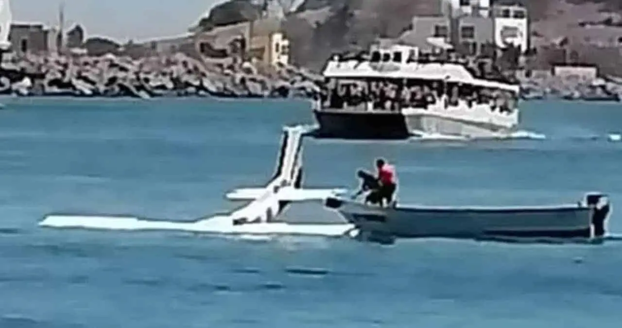 Cae avioneta en Veracruz